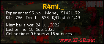 Player statistics userbar for R4mi._