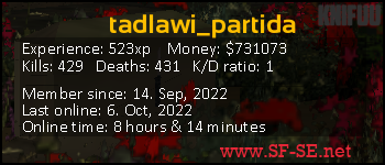 Player statistics userbar for tadlawi_partida