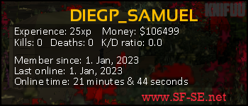 Player statistics userbar for DIEGP_SAMUEL