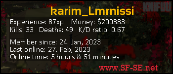 Player statistics userbar for karim_Lmrnissi