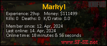 Player statistics userbar for Marky1