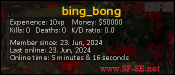 Player statistics userbar for bing_bong