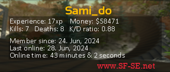 Player statistics userbar for Sami_do