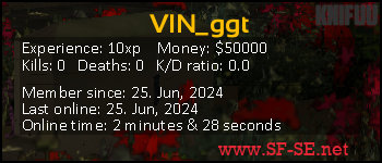 Player statistics userbar for VIN_ggt