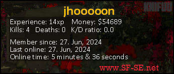 Player statistics userbar for jhooooon