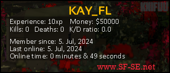 Player statistics userbar for KAY_FL