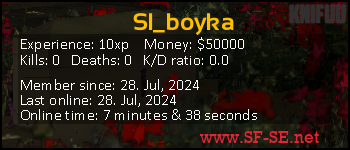 Player statistics userbar for SI_boyka