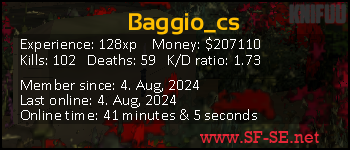 Player statistics userbar for Baggio_cs