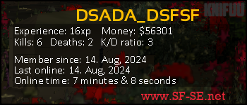 Player statistics userbar for DSADA_DSFSF