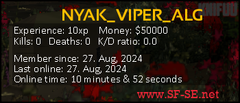 Player statistics userbar for NYAK_VIPER_ALG