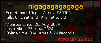 Player statistics userbar for nigagagagagaga