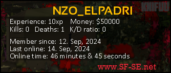 Player statistics userbar for NZO_ELPADRI